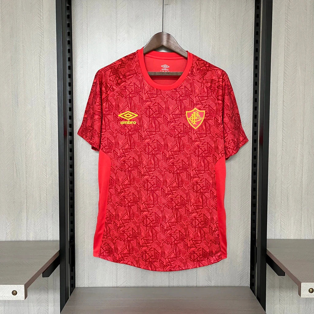 Camisa Fluminense Red 24/25 Torcedor Umbro Masculina - Vermelho