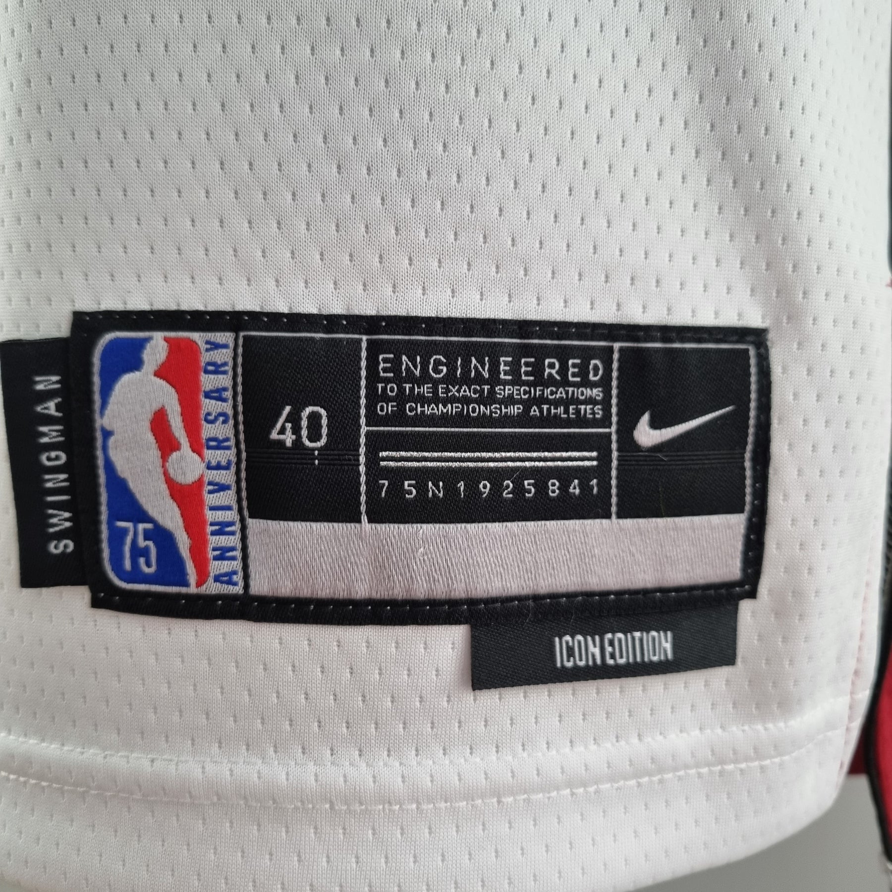 Camisa NBA Miami Heat #22 Butler - 75° Aniversário White