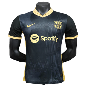 Camisa especial Barcelona 25/26 - Preta - Versão Jogador